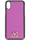 DOLCE & GABBANA LOGO IPHONE X CASE