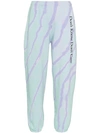 ASHLEY WILLIAMS Ashley Williams Don't Know Don't Care Cotton Track Trousers - Farfetch