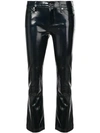 RTA CROPPED VARNISHED TROUSERS