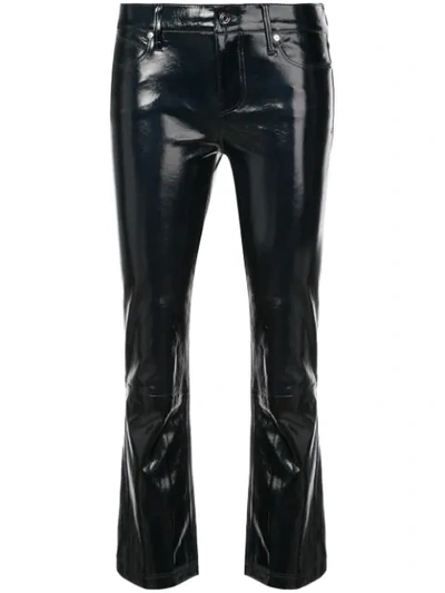 Rta Kiki Leather Pants In Black