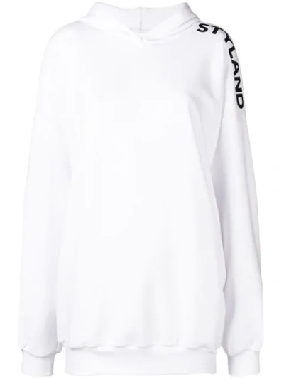 Styland Oversized Hoodie - 白色 In White