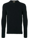 NUUR NUUR ROUND NECK JUMPER - BLUE