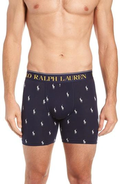 Polo Ralph Lauren 3-Pack Classic-Fit Knit Cotton Boxers - Mens