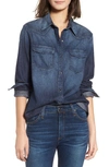 AG DEANNA DENIM SHIRT,CDM70403