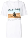 LALA BERLIN LALA BERLIN DELTA DESERT T-SHIRT - WHITE