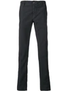 INCOTEX STRAIGHT LEG TROUSERS