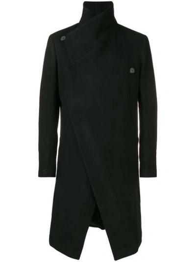 Army Of Me Asymmetric Double-breasted Coat - 黑色 In Black