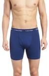 Calvin Klein 3-pack Boxer Briefs In Multi Blue