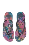 Havaianas 'slim Tropical' Flip Flop In Black