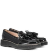 TOD'S PATENT LEATHER LOAFERS,P00345667