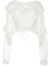 ALICE MCCALL ALICE MCCALL TIME HAS COME BLOUSE - 白色