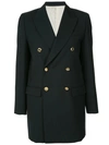 H BEAUTY & YOUTH H BEAUTY&YOUTH FORMAL MILITARY COAT - BLUE