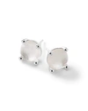 Ippolita Mini Stud Earrings In Sterling Silver In Oyster