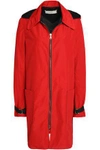 MARNI MARNI WOMAN COTTON-BLEND HOODED JACKET RED,3074457345619292286