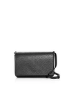 BURBERRY PERFORATED LOGO LEATHER CONVERTIBLE CROSSBODY,4077972