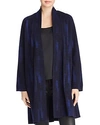EILEEN FISHER PRINTED ORGANIC COTTON OPEN FRONT JACKET,R8PBF-J4934M