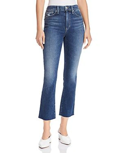 Joe's The Callie Raw-hem Distressed Cropped Jeans In Payton