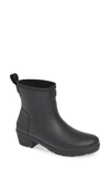 HUNTER Original Refined Chelsea Rain Bootie,WFS2014RMA