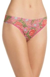 HANKY PANKY PEARL RIVER ORIGINAL RISE THONG,8J1186