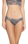 Hanky Panky Checkered Past Original Rise Thong In Multi