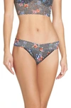 Hanky Panky Checkered Past Original Rise Thong In Multi