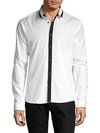 HUGO BOSS Long-Sleeve Button-Down Shirt,0400099509395