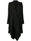 MARC LE BIHAN DRAPED COAT