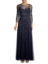 THEIA EMBELLISHED TULLE GOWN,0400099413225