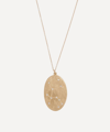 Brooke Gregson 14ct Gold Aquarius Astrology Diamond Necklace In Gold