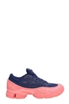 ADIDAS ORIGINALS OZWEEGO BLU/PINK LEATHER trainers,10738791