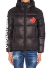 DSQUARED2 DSQUARED2 LOGO HOODED DOWN JACKET