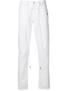 Off-white Loose Fitted Jeans In White
