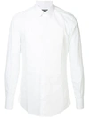 DOLCE & GABBANA LONG-SLEEVE FITTED SHIRT