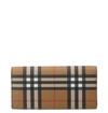 BURBERRY BURBERRY VINTAGE CHECK PRINT WALLET