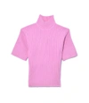 STAUD Pink Rose Quartz Claudia Sweater