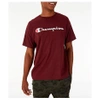 CHAMPION MEN'S GRAPHIC JERSEY T-SHIRT, RED - SIZE XLRG,5573391