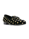 DOLCE & GABBANA EMBROIDERED LOAFERS