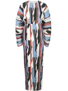 SOLACE LONDON SOLACE LONDON PRINTED DRESS - MULTICOLOUR