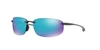 Maui Jim Polarized Hookipa Sunglasses, 407 Blue Hawaii Collection In Blue Mir Pol