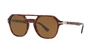 Persol Brown Round Mens Sunglasses Po3206s 24/57 51 In Polarized Brown Classic B-15
