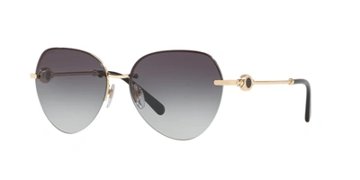 Bvlgari Sunglasses, Bv6108 58 In Grey Gradient
