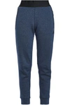 ADIDAS ORIGINALS ADIDAS WOMAN FRENCH COTTON-BLEND TERRY TRACK trousers NAVY,3074457345619574751