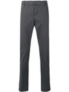 Dondup Classic Tailored Trousers In Grey
