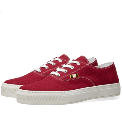 Aprix Canvas Trainer In Red