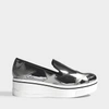 STELLA MCCARTNEY STELLA MCCARTNEY | Binx Stars Slip Ons in Metallic Synthetic Material