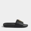 Giuseppe Zanotti Black Briel Vague Slides