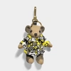 BURBERRY BURBERRY | Thomas Print Trench Bag Charm in Camel Cashmere