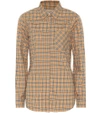 BURBERRY CHECK COTTON SHIRT,P00345566