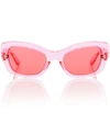 PRADA POSTCARD CAT-EYE SUNGLASSES,P00358727