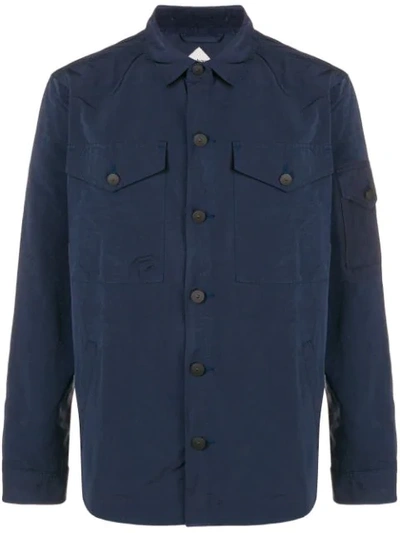 Barbour Hemdjacke Mit Taschen In Blue